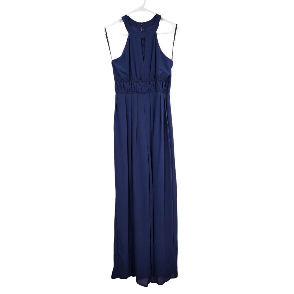 TFNC London Women's Lisbi Navy Jumpsuit - 12 - Picture 2 of 8